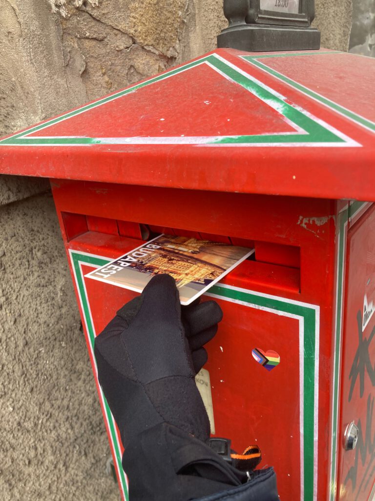 Postkarte aus Budapest