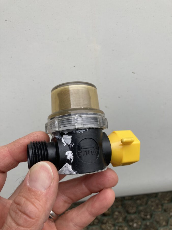 Wasserfilter nach 80.000 Litern