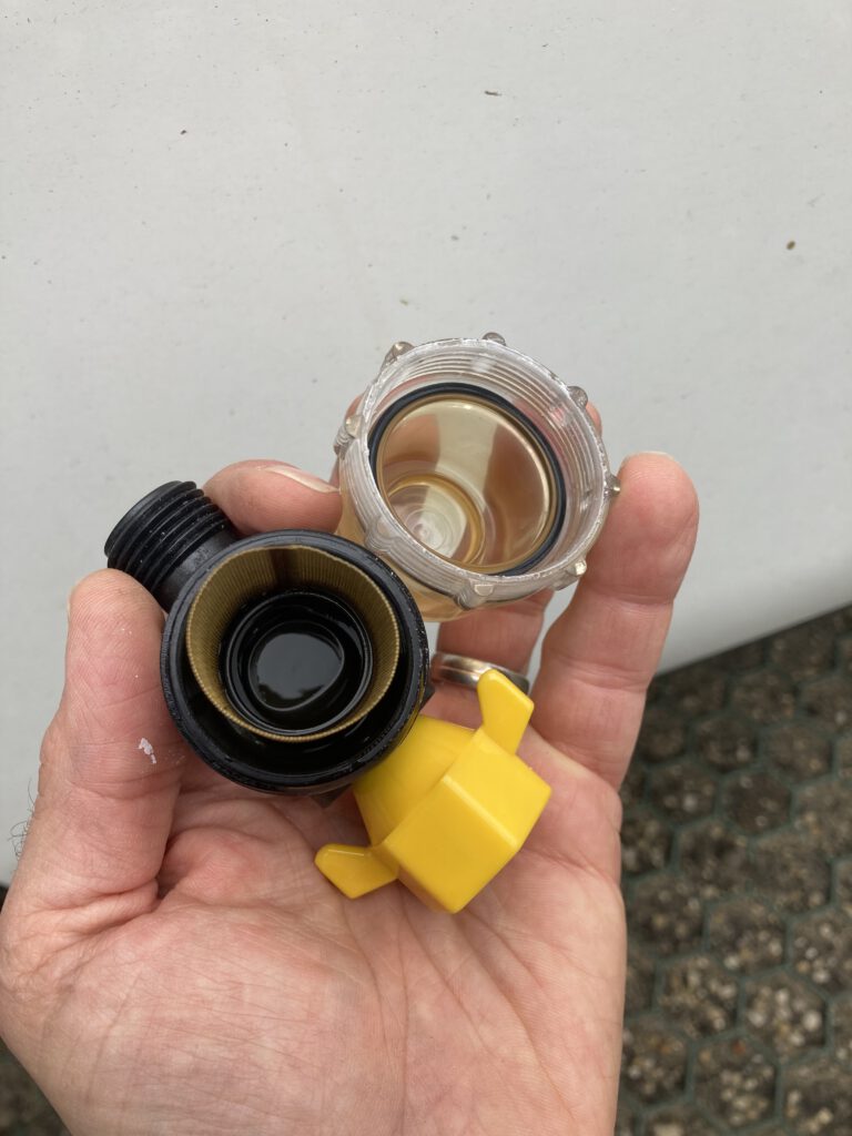 Wasserfilter nach 80.000 Litern