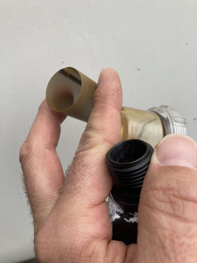 Wasserfilter nach 80.000 Litern