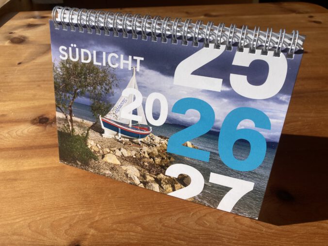 Südlicht - Wochenkalendere 2026 Aussteller DIN A5