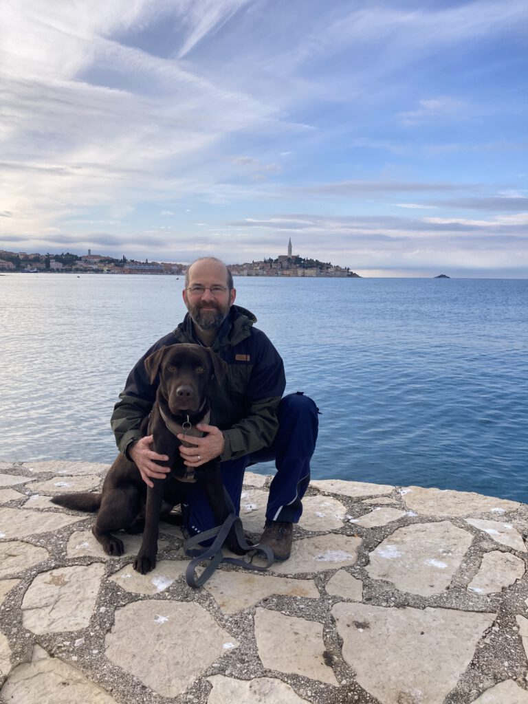 Tobi Tribolias und Alpha in Rovinj