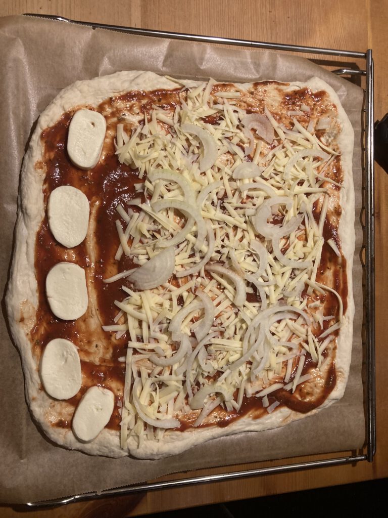 Eigene Pizza und Pinsa