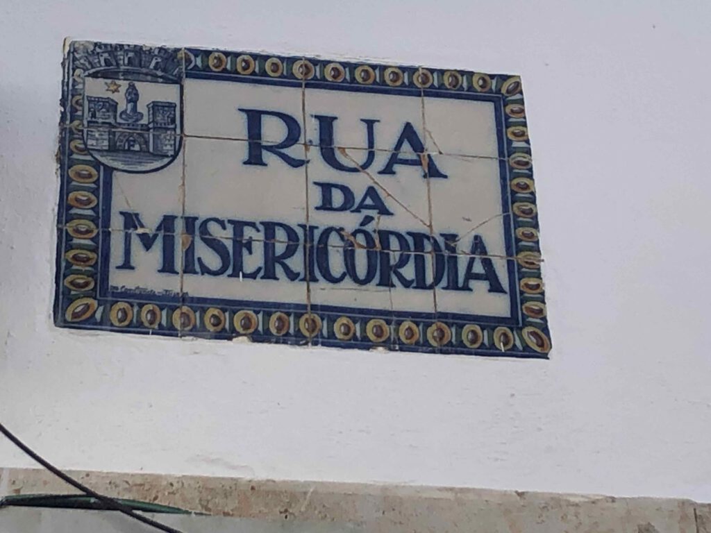 Straße in Faro