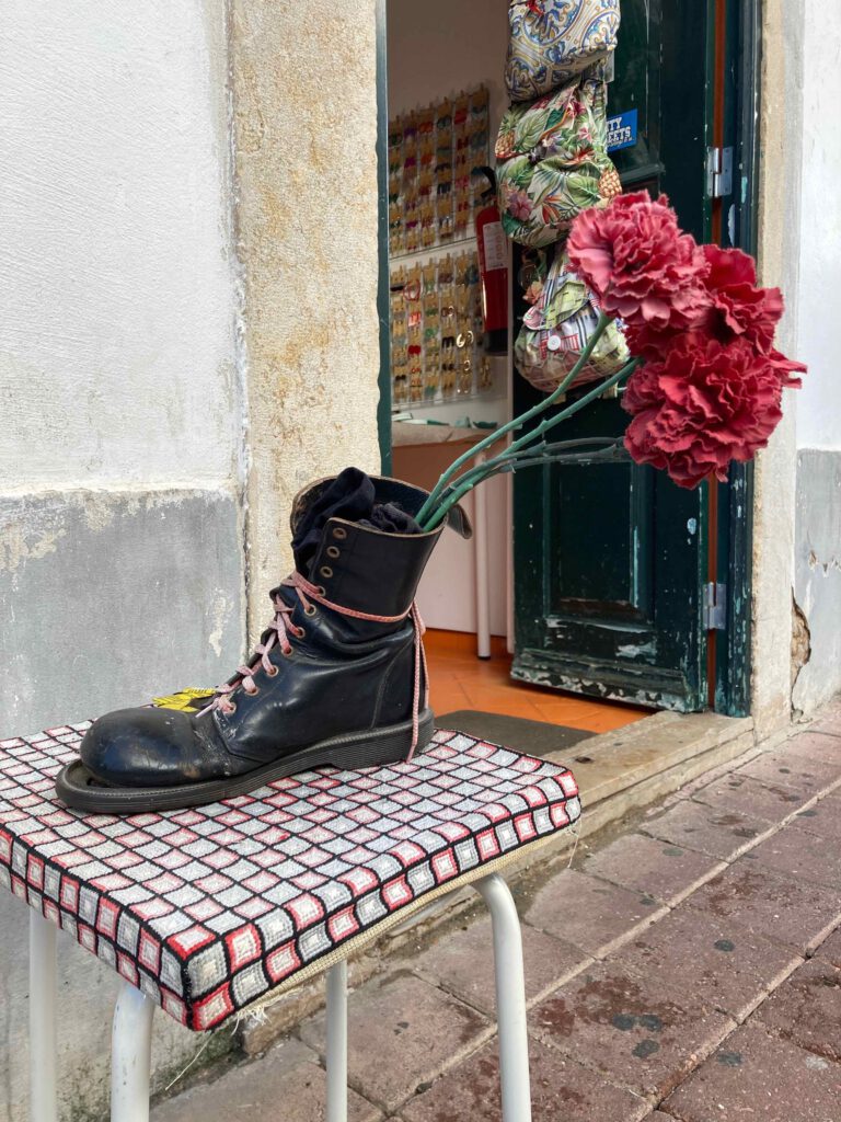 Schuhschmuck in Faro