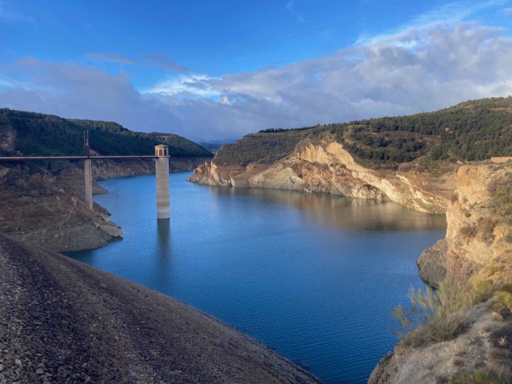 Wasserspeicher oberhalb von Granada