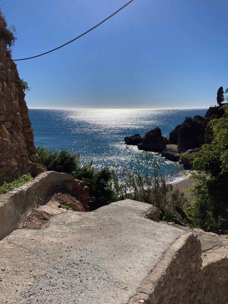 Blick auf das Mittelmeer in Nerja