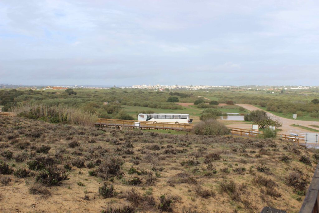 Bus an der Algarve
